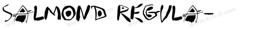 Salmond Regula字体转换